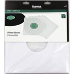Hama 181431, vnútorné ochranné obaly na gramofónové platne (vinyl/LP), biele, 10 ks