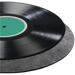 Hama 181450, podložka pod gramofónovú platňu (vinyl/LP), 31 cm, uhlíkové vlákno