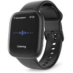 Hama 4000, smart hodinky, funkcia telefonovania, vodoodolné IP68, Siri/ Google Assistant, čierne