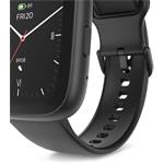 Hama 4000, smart hodinky, funkcia telefonovania, vodoodolné IP68, Siri/ Google Assistant, čierne