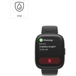 Hama 4000, smart hodinky, funkcia telefonovania, vodoodolné IP68, Siri/ Google Assistant, čierne