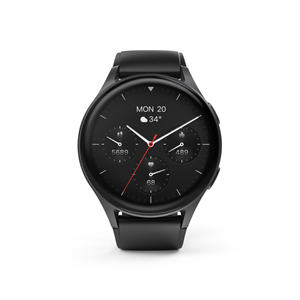 Hama 8900, smart hodinky, čierne