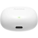 Hama Action One, bluetooth slúchadlá, kôstky, biele