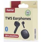 Hama Action One, bluetooth slúchadlá, kôstky, čierne