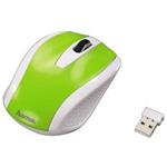 Hama AM-7200, bezdrôtová optická myš, bielo-zelená
