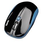Hama AM 7600, bezdrôtová optická myš, modro-čierna