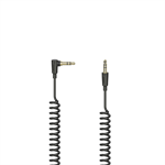 Hama audio kábel jack 3,5 mm, špirálový, 0,75 m