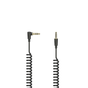 Hama audio kábel jack 3,5 mm, špirálový, 0,75 m