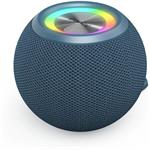 Hama Ball, Bluetooth reproduktor, 5 W, LED podsvietenie, AUX-in, USB-A, microSD slot, modrý