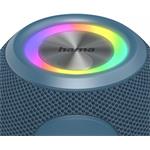 Hama Ball, Bluetooth reproduktor, 5 W, LED podsvietenie, AUX-in, USB-A, microSD slot, modrý
