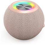 Hama Ball, Bluetooth reproduktor, 5 W, LED podsvietenie, AUX-in, USB-A, microSD slot, ružový