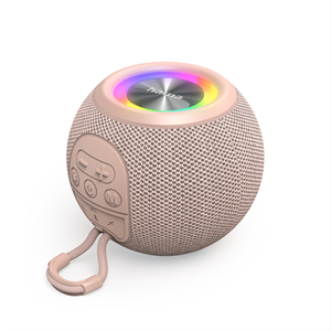 Hama Ball, Bluetooth reproduktor, 5 W, LED podsvietenie, AUX-in, USB-A, microSD slot, ružový