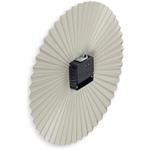 Hama Barbados, nástenné hodiny, priemer 30 cm, tichý chod, kovové, šedo zelené