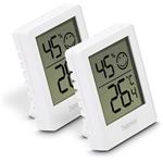 Hama Baros, digitálny teplomer s vlhkomerom, biely, 2 ks v balení