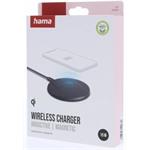 Hama bezdrôtová nabíjačka Qi 15 W, čierna