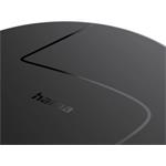 Hama bezdrôtová nabíjačka Qi 15 W, čierna