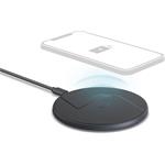 Hama bezdrôtová nabíjačka Qi 15 W, čierna