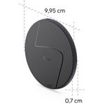 Hama bezdrôtová nabíjačka Qi 15 W, čierna