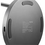 Hama bezdrôtová nabíjačka s držiakom 2v1, Qi2 15 W, USB-C adaptér 45 W