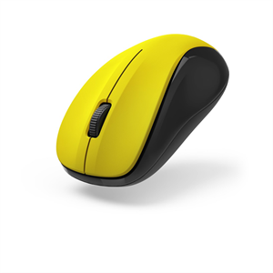 Hama bezdrôtová optická myš MW-300 V2, tichá, žltá