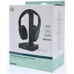 Hama bezdrôtové TV slúchadlá, nabíjacia základňa s 2,4 GHz vysielačom, Bluetooth