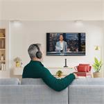 Hama bezdrôtové TV slúchadlá, nabíjacia základňa s 2,4 GHz vysielačom, Bluetooth