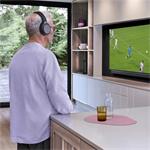 Hama bezdrôtové TV slúchadlá, nabíjacia základňa s 2,4 GHz vysielačom, Bluetooth