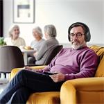 Hama bezdrôtové TV slúchadlá, USB 2,4 GHz vysielač, Bluetooth