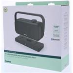 Hama bezdrôtový prenosný TV reproduktor, nabíjacia základňa s 2,4 GHz vysielačom, Bluetooth