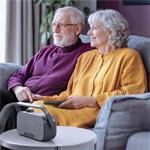 Hama bezdrôtový prenosný TV reproduktor, nabíjacia základňa s 2,4 GHz vysielačom, Bluetooth