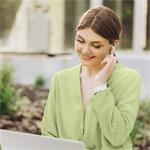 Hama Bluetooth slúchadlá Freedom Buddy II, štuple, zelené