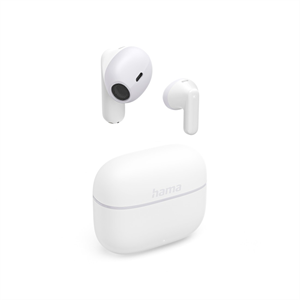 Hama Bluetooth slúchadlá Freedom Light II, kôstky, biele