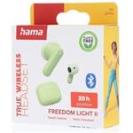 Hama Bluetooth slúchadlá Freedom Light II, kôstky, zelené