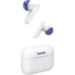 Hama Bluetooth slúchadlá Passion Clear II, štuple, ANC, aplikácia, biele