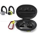 Hama Bluetooth slúchadlá Spirit Athletics s klipom, kôstky, nabíjacie puzdro, čierne