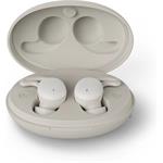 Hama Bluetooth slúchadla Spirit Calm, štuple, ergonomické na spanie, biela/šedá