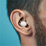 Hama Bluetooth slúchadla Spirit Calm, štuple, ergonomické na spanie, biela/šedá