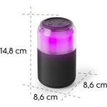 Hama Can Speaker, Bluetooth reproduktor, 5 W, tvar plechovky, USB-A pre ext.audio, 4 svetelné režimy