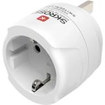 Hama cestovný zásuvkový adaptér pre britské zásuvky, 3-pólový