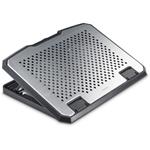 Hama chladiaci stojan pre notebook Aluminium, naklápací, 2 ventilátory, modré podsvietenie, tichý