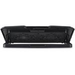 Hama chladiaci stojan pre notebook Black Metal, naklápací, 2 ventilátory, modré podsvietenie, tichý