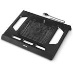 Hama chladiaci stojan pre notebook Black, tichý, čierny