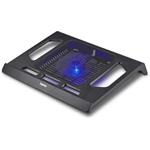 Hama chladiaci stojan pre notebook Black, tichý, čierny