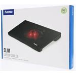 Hama chladiaci stojan Slim pre notebook, tichý, čierny