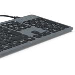 Hama CK-400, podsvietená káblová klávesnica USB-A/C, SK+CZ, čierna, (rozbalené)