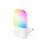 Hama Color, nočné/orientačné LED svetlo, do zásuvky, automatické zapnutie/vypnutie, farebné svetlo