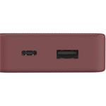 Hama Colour 10, powerbanka 10000 mAh, 3 A, výstup: USB-C, USB-A, červená