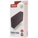 Hama Colour 20, powerbanka 20000 mAh, 3 A, výstup: USB-C, USB-A, slivková