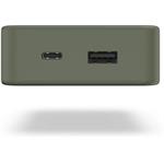 Hama Colour 20, powerbanka 20000 mAh, 3 A, výstup: USB-C, USB-A, zelená