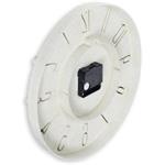 Hama Corfu, nástenné hodiny, priemer 30 cm, 3D číslice, tiché, z 20% pšeničnej slamy, béžové